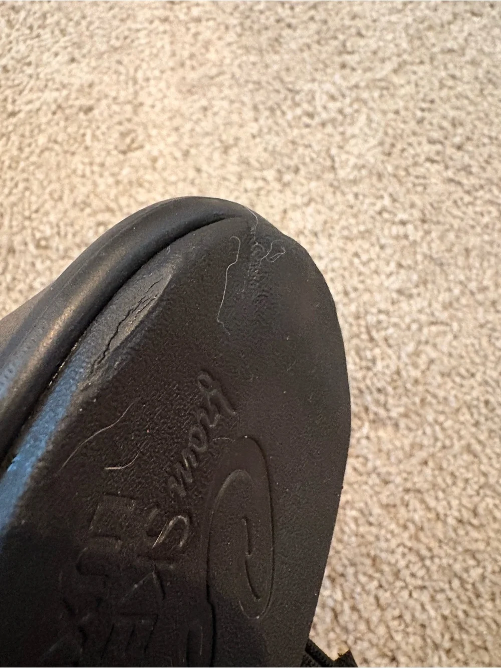 Skechers Black Beaded Wedge Sandals